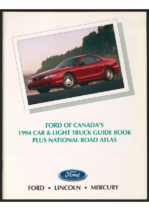 1994 Ford Canada Cars & Light Truck Guide CN