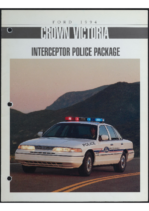 1994 Ford Crown Victoria Interceptor Police Package