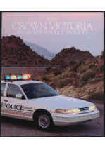 1996 Ford Crown Victoria Interceptor Police Packages