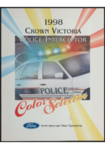 1998 Ford Crown Victoria Police Interceptor Color Selector