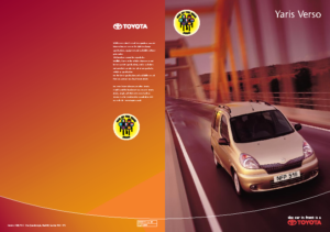 2000 Toyota Yaris Verso UK