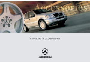2002 Mercedes-Benz M-G Class Accessories UK