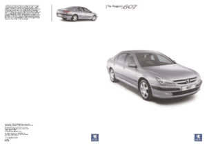 2003 Peugeot 607 UK