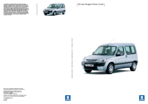 2003 Peugeot Partner Combi UK