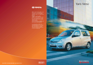 2004 Toyota Yaris Verso UK