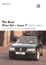 2004 VW Bora PL UK
