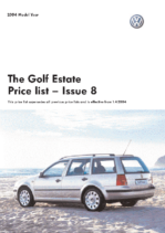 2004 VW Golf Estate PL UK