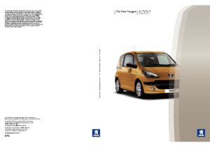 2005 Peugeot 1007 UK