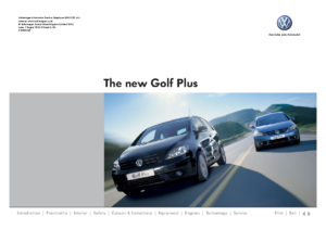 2005 VW Golf Plus UK