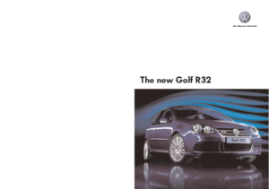 2005 VW Golf R32 UK