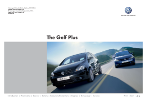 2006 VW Golf Plus UK
