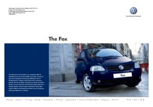 2007 VW Fox UK