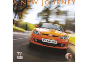 2008 MG TF LE500 UK