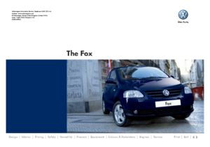 2008 VW Fox UK