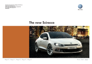 2008 VW Scirocco UK