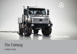 2009 Mercedes-Benz Unimog U4000 -5000 UK