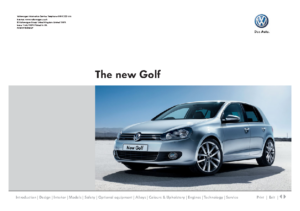 2009 VW Golf UK