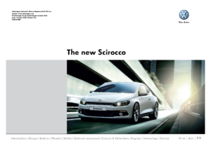 2009 VW Scirocco UK