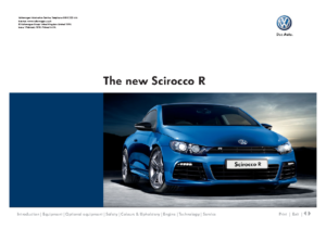 2010 VW Scirocco R UK
