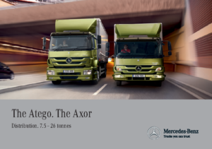 2011 Mercedes-Benz Atego Axor Distribution UK