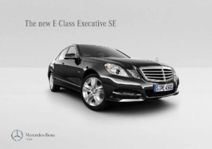 2011 Mercedes-Benz E-Class Executive UK