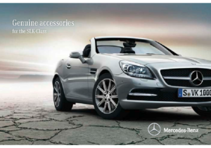 2011 Mercedes-Benz SLK Genuine Accessories UK