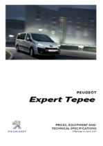 2011 Peugeot Expert Tepee Prices & Specs UK