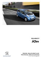 2011 Peugeot Ion Prices & Specs UK