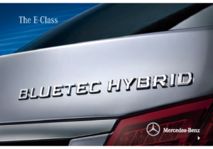 2012 Mercedes-Benz E-Class Bluetec Hybrid UK