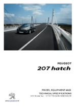 2012 Peugeot 207 Prices & Specs UK
