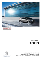 2012 Peugeot 3008 Prices & Specs UK