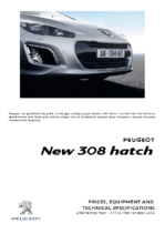 2012 Peugeot 308 Prices Specs UK