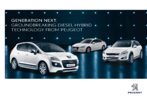 2012 Peugeot Hybrid Range UK