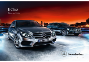 2013 Mercedes-Benz E-Class Saloon & Estate UK
