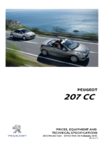 2013 Peugeot 207 CC Prices & Specs UK