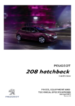 2013 Peugeot 208 Prices & Specs UK