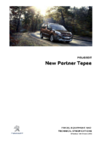 2013 Peugeot Partner Tepee Prices & Specs UK