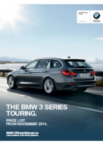 2014 BMW 3 -Series Touring Price List UK
