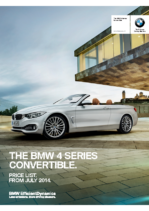 2014 BMW 4-Series Convertible Price List UK