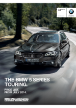 2014 BMW 5-Series Touring Price List UK