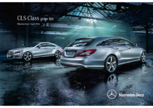 2014 Mercedes-Benz CLS-Class Coupe & Shooting Brake Price List UK