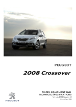 2014 Peugeot 2008 Prices & Specs UK