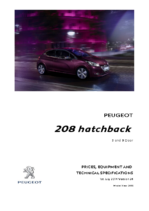 2014 Peugeot 208 Prices & Specs UK