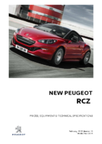 2014 Peugeot RCZ Prices Specs UK