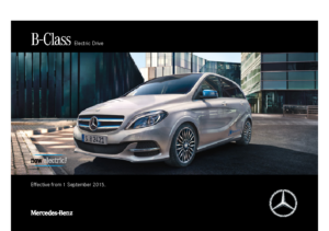 2015 Mercedes-Benz B-Class Electric Drive UK