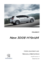 2015 Peugeot 3008 Hybrid4 Prices & Specs UK