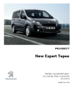 2015 Peugeot Expert Tepee Prices & Specs UK