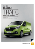 2015 Renault Trafic Range UK