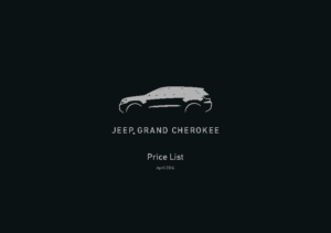 2016 Jeep Grand Cherokee Price List UK