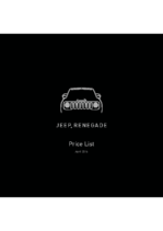 2016 Jeep Renegade Price List UK